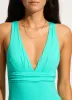 Seafolly Collective Cross Back One Piece - Aquatic Blue sold by Seafolly