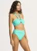 Seafolly Collective Halter Bandeau Bikini Top - Aquatic Blue sold by Seafolly