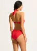 Seafolly Collective Twist Band Hipster - Chilli Red sold by Seafolly