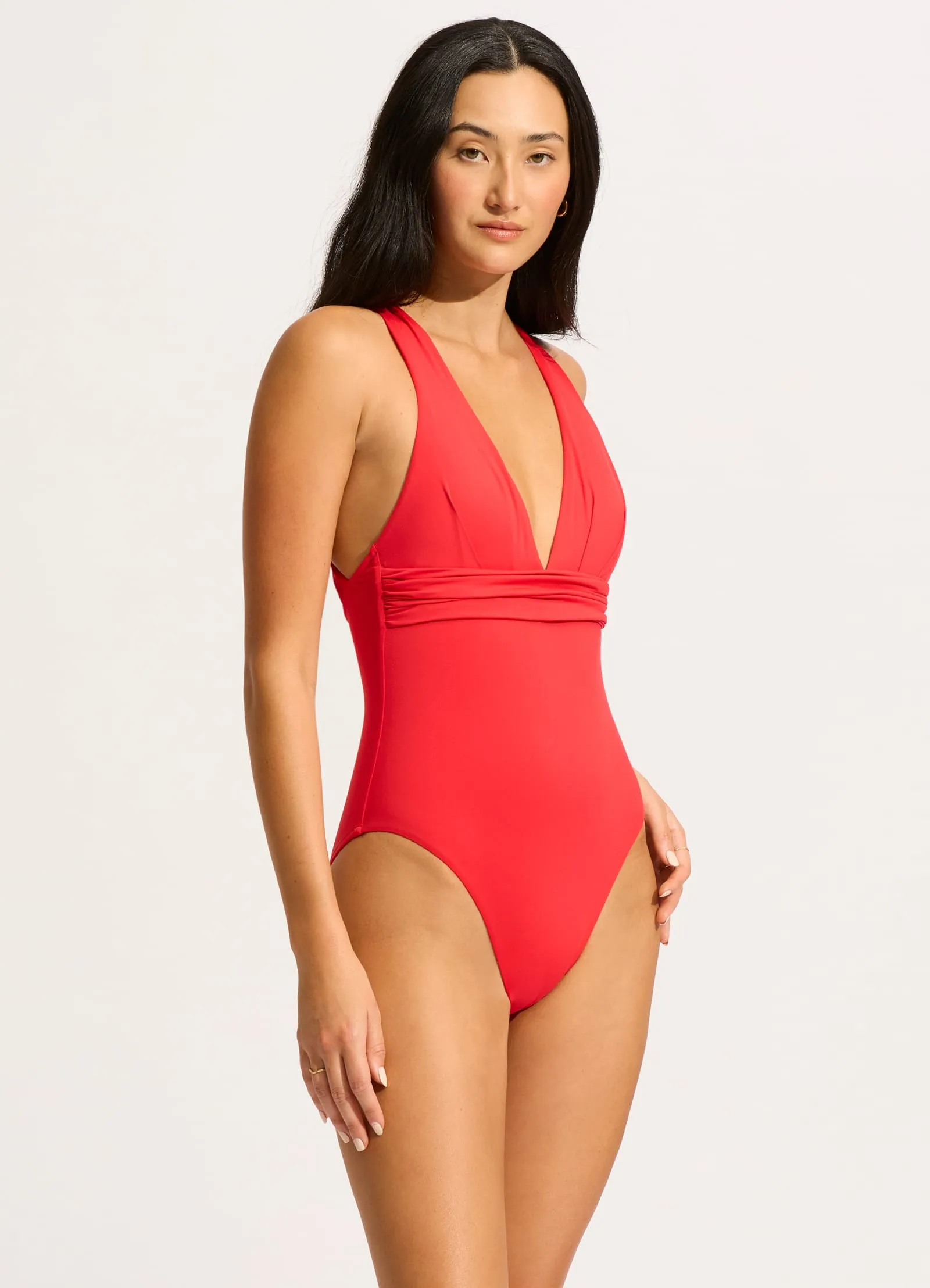 Seafolly Collective Cross Back One Piece - Chilli Red sold by Seafolly product image thumbnail 2