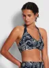 Folklore F Cup Halter Bra - True Navy sold by Seafolly