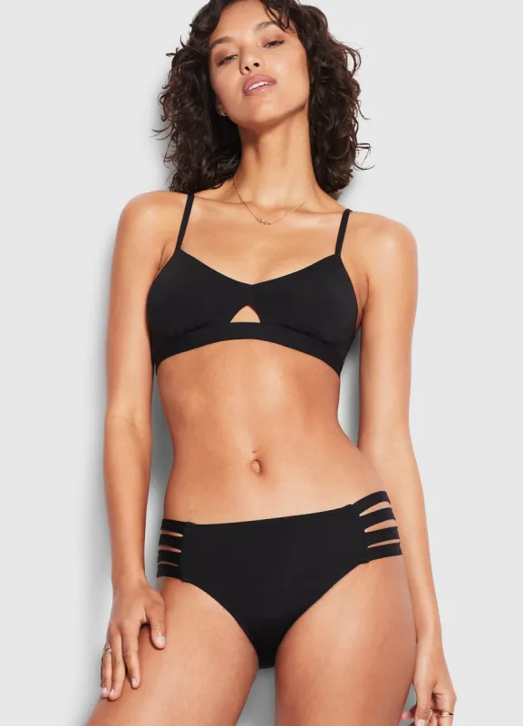 Active Multi Strap Hipster - Black sold by Seafolly