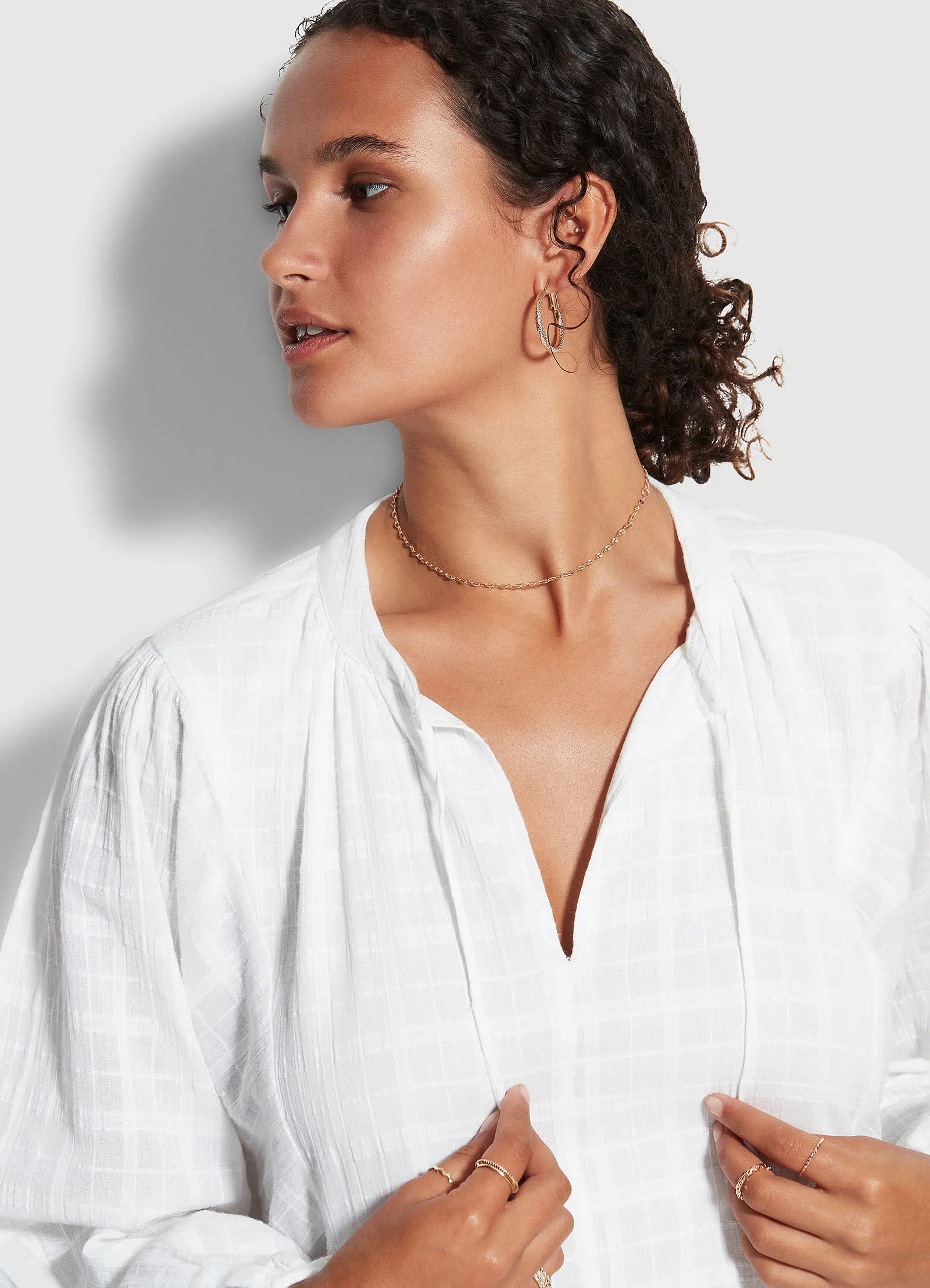 Drifter Tiered Dress - White sold by Seafolly product image thumbnail 5