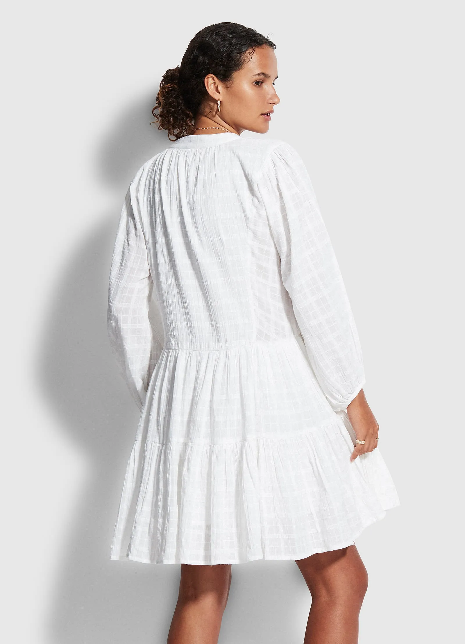 Drifter Tiered Dress - White sold by Seafolly product image thumbnail 3