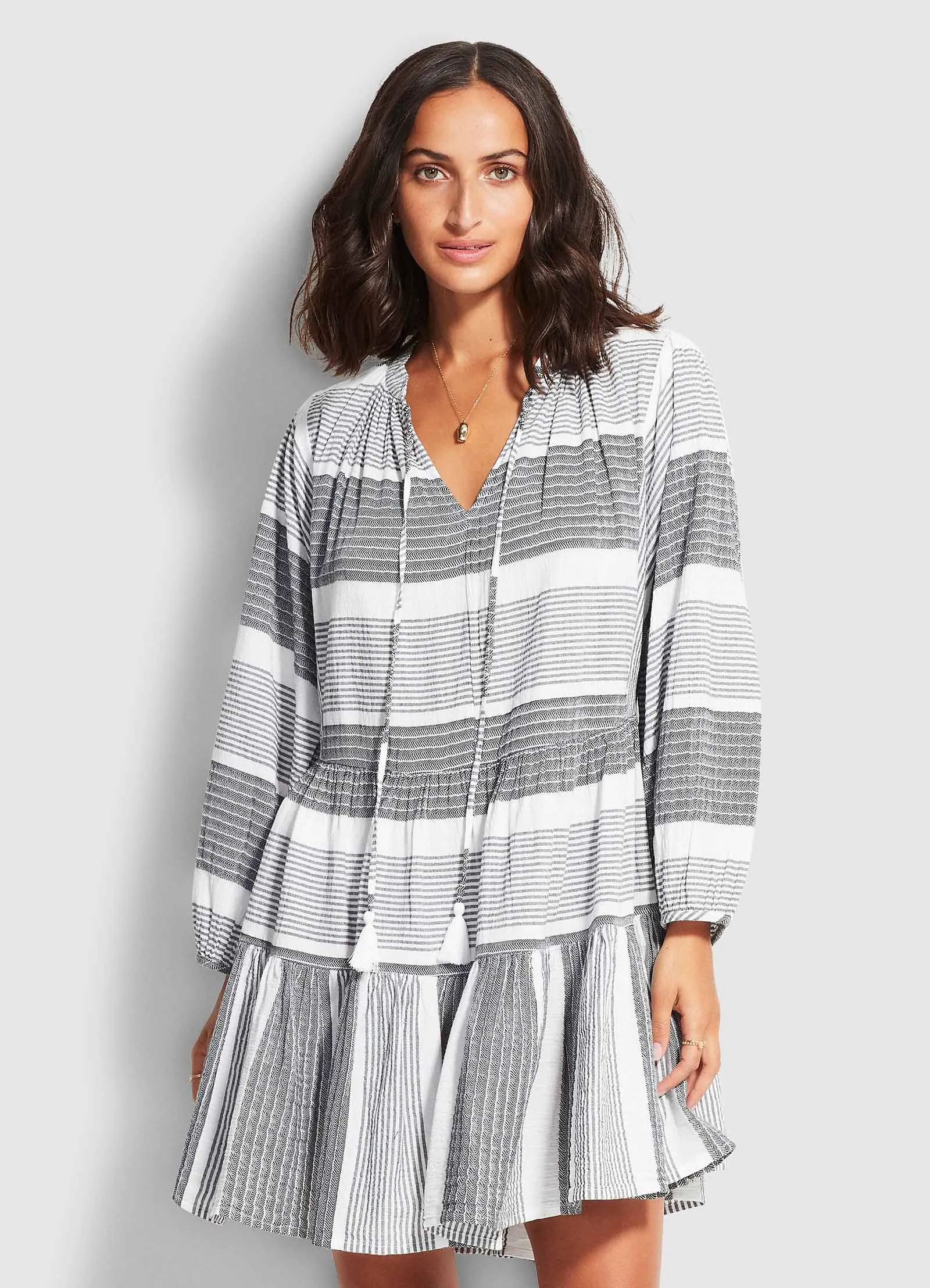 Jacquard Dress - Black sold by Seafolly