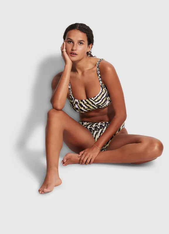 Mandalay C/D Tank Bra - Olive Oil sold by Seafolly