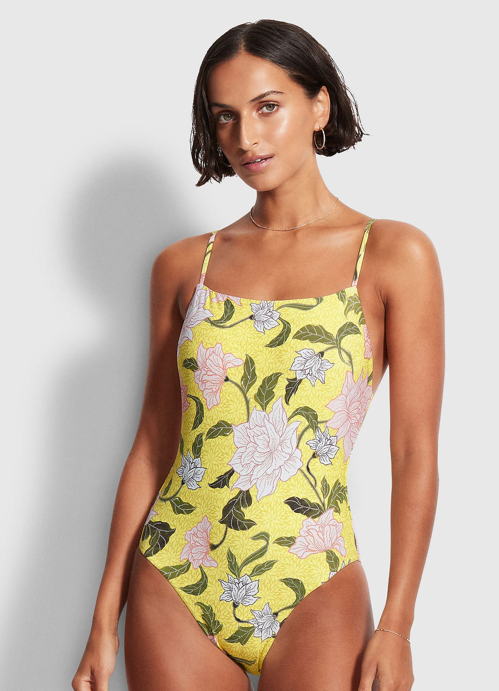 Boheme Square Neck Maillot - Lime Light sold by Seafolly product image thumbnail 2