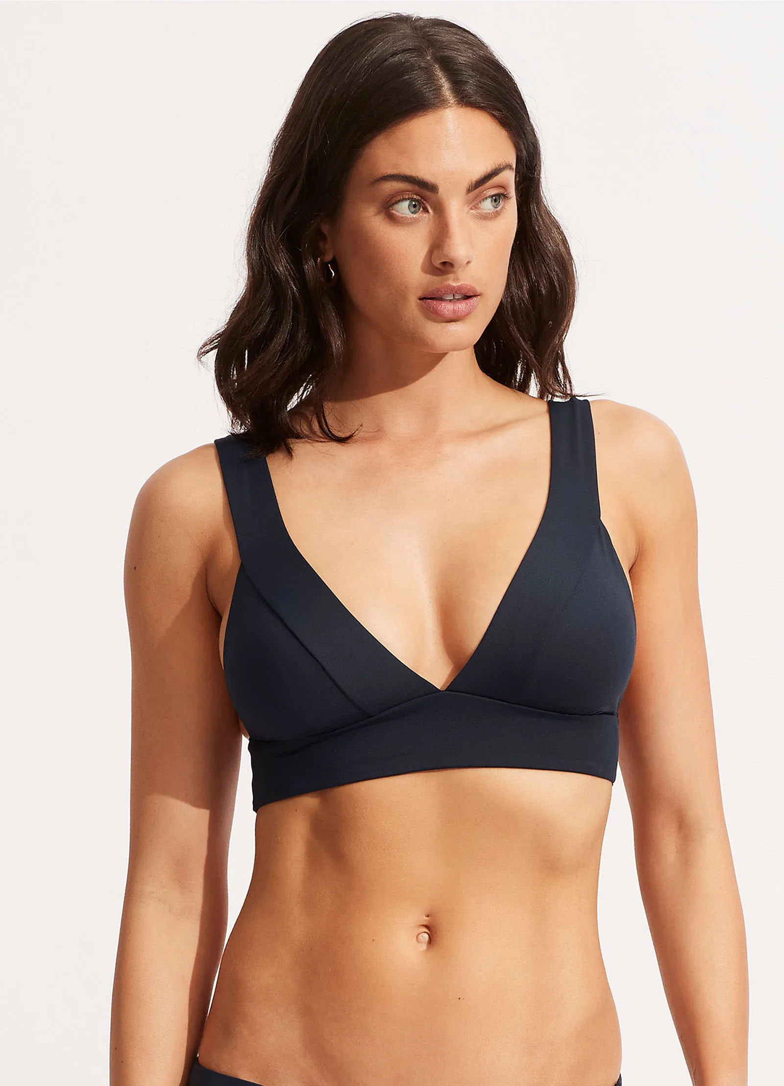 Banded Tri Bra - True Navy sold by Seafolly product image thumbnail 2