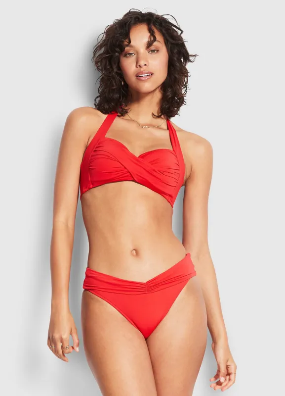 Twist Band Hipster - Chilli sold by Seafolly