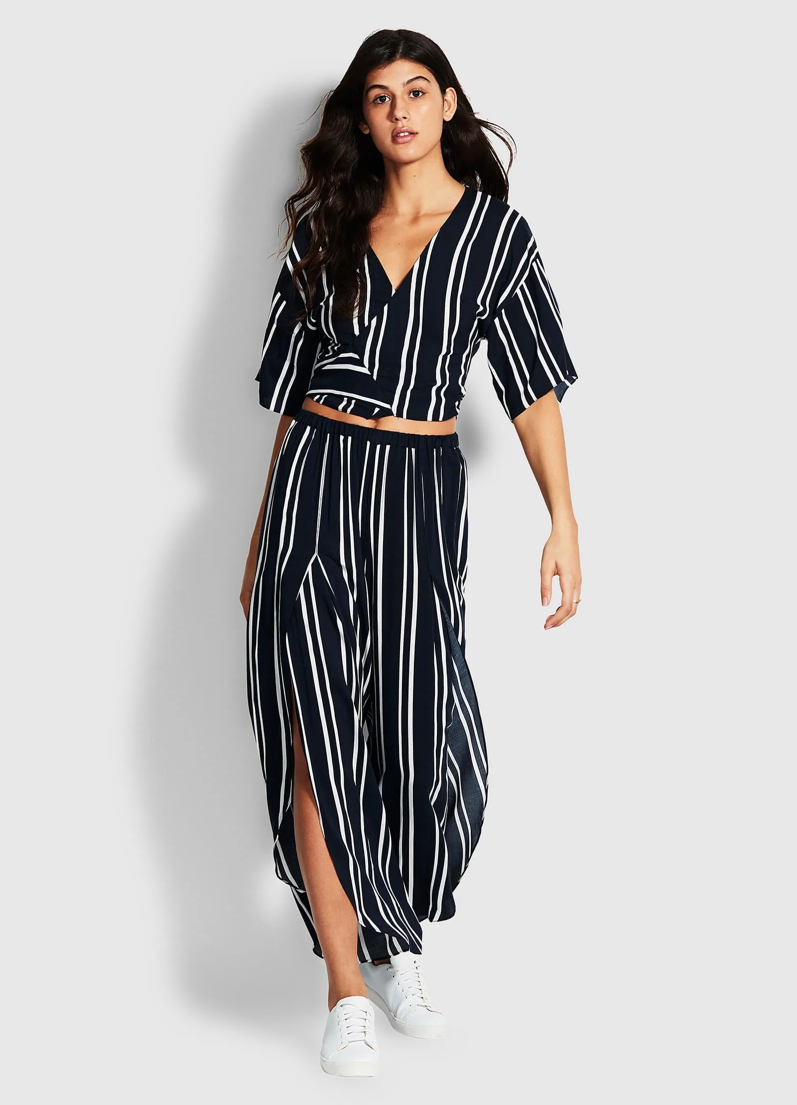Summer Sea Stripe Pants - Navy Stripe sold by Seafolly