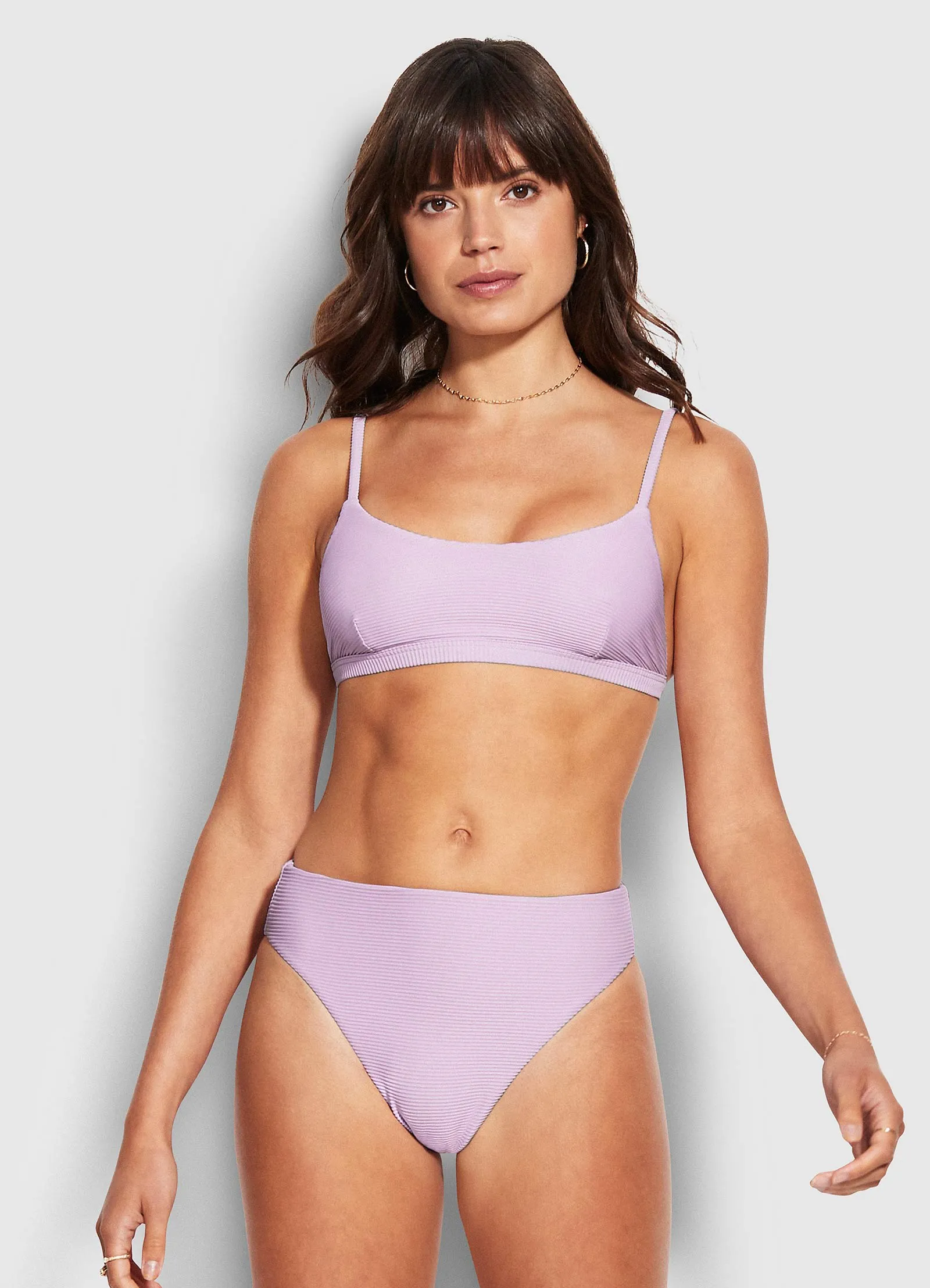 Essentials High Rise Pant - Lilac sold by Seafolly