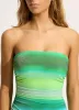 Spectrum DD Bandeau One Piece - Jade sold by Seafolly