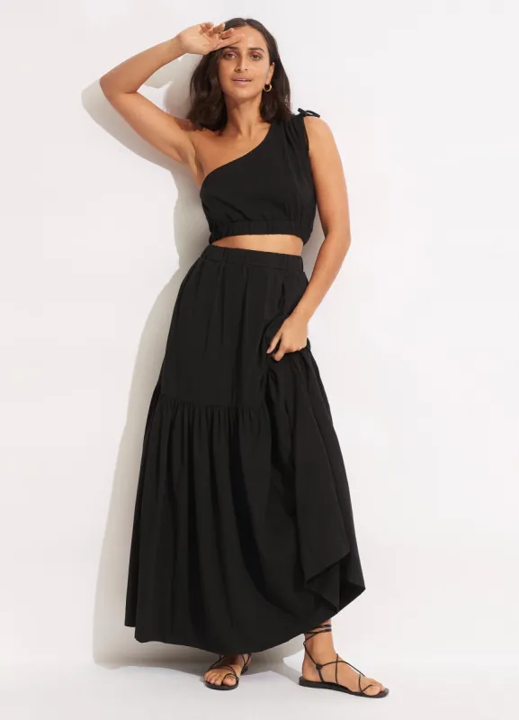 Jersey Skirt - Black sold by Seafolly