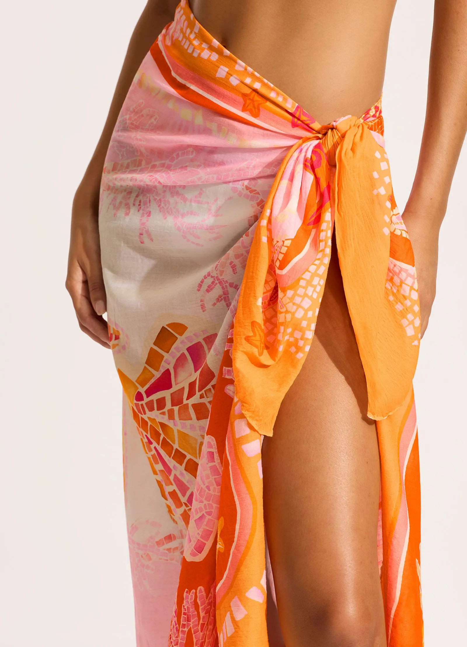 La Mer Sarong - White sold by Seafolly product image thumbnail 4