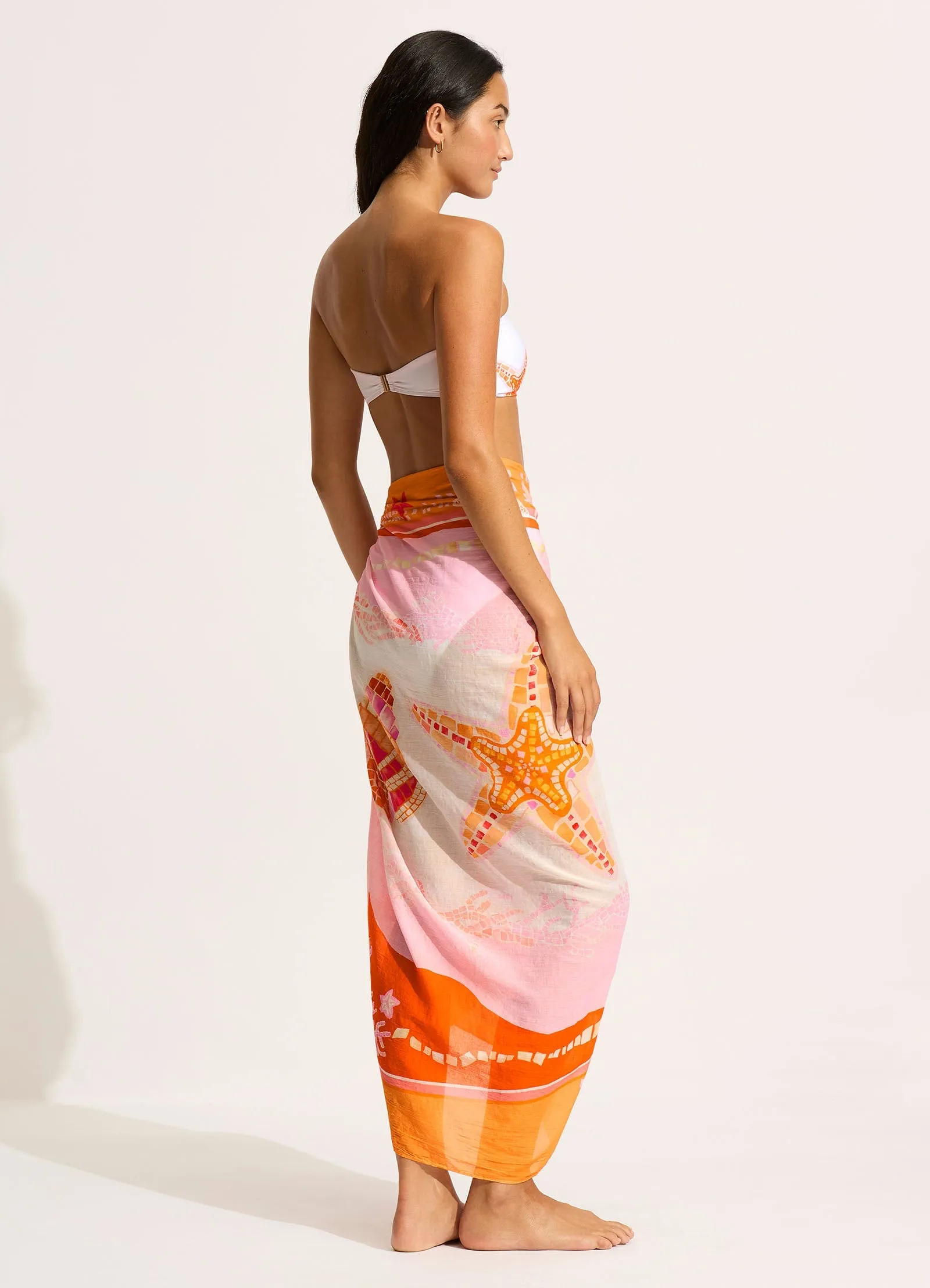 La Mer Sarong - White sold by Seafolly product image thumbnail 3