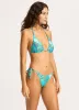 La Mer Tie Side Rio Bikini Bottom - Aquatic Blue sold by Seafolly