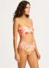 La Mer Twist Bandeau Bikini Top - White sold by Seafolly