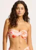La Mer Twist Bandeau Bikini Top - White sold by Seafolly