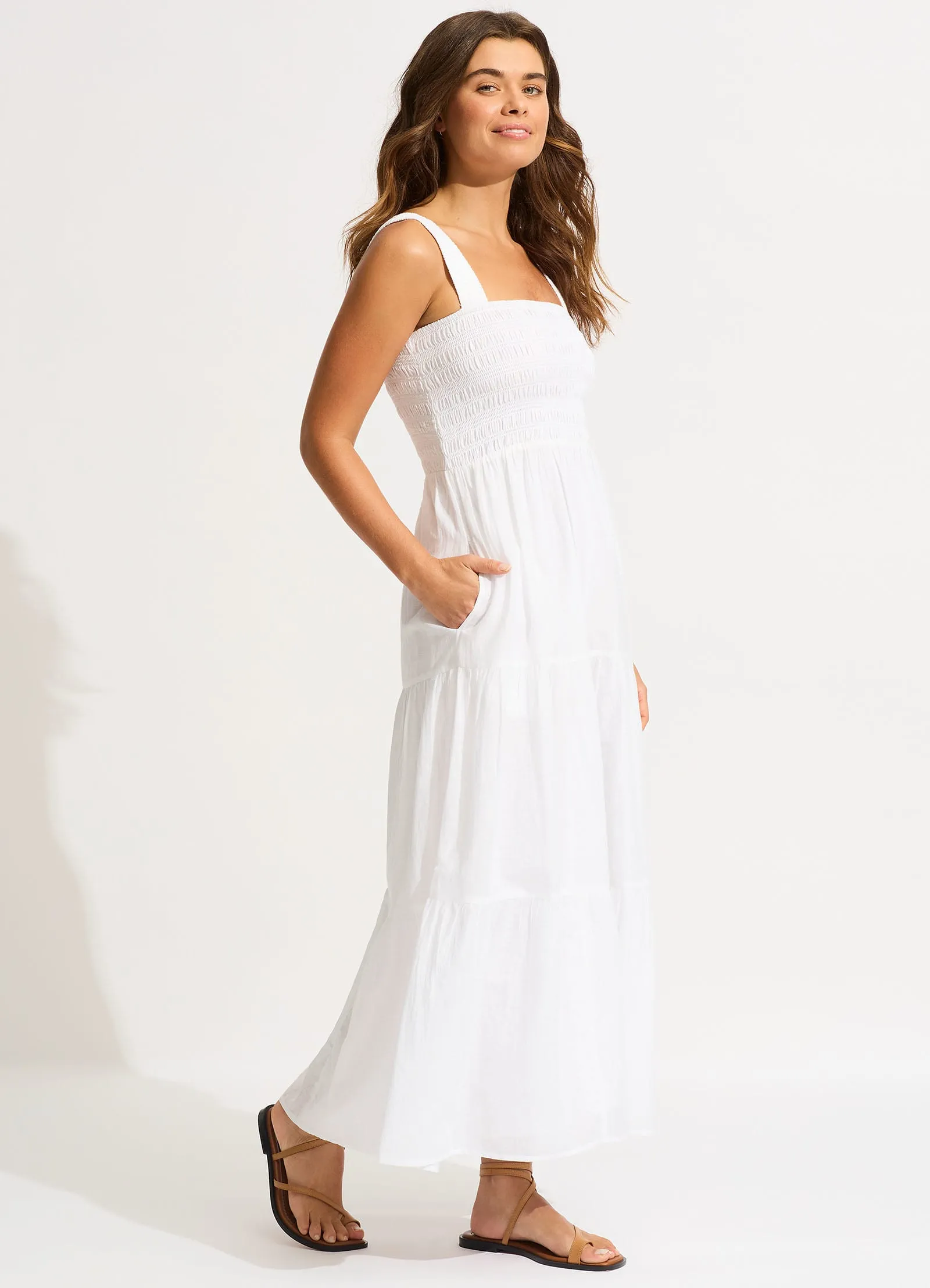 Faithful Midi - White sold by Seafolly product image thumbnail 2