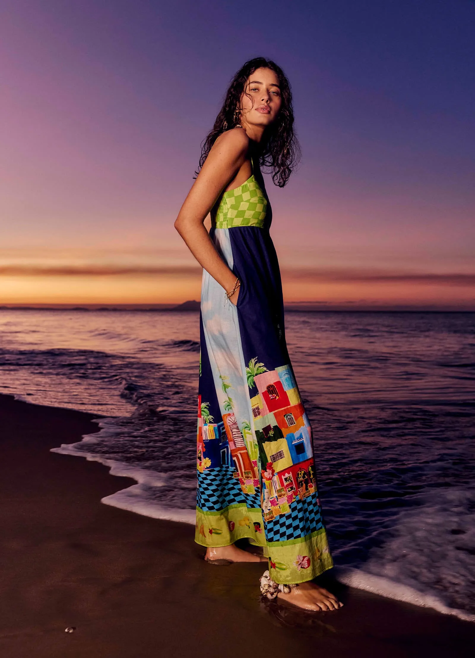 Cuba Maxi Dress - Turquoise sold by Seafolly