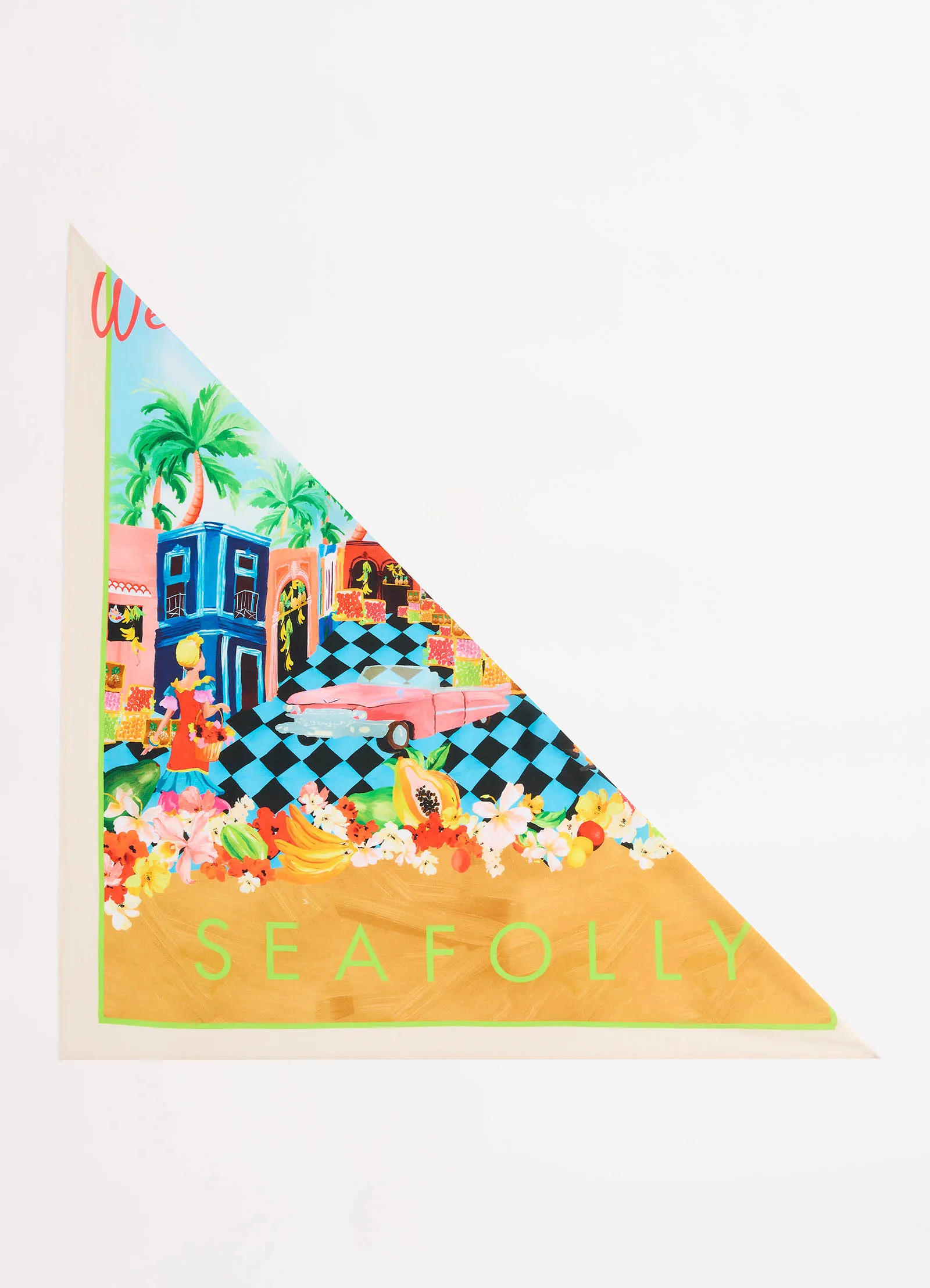 Cuba Scarf - Turquoise sold by Seafolly product image thumbnail 3