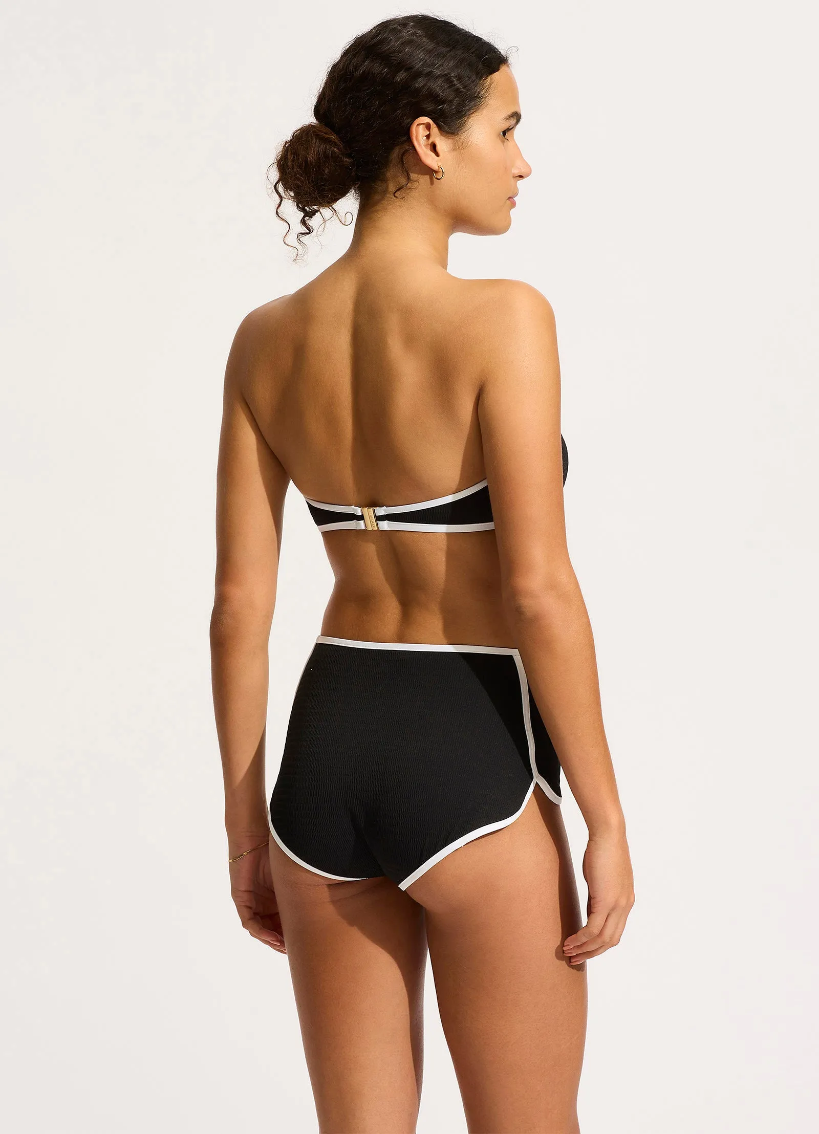 Beach Bound Boyleg Bikini Bottom - Black sold by Seafolly product image thumbnail 4