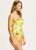 Tropique DD Bandeau One Piece - Aloe Gel sold by Seafolly