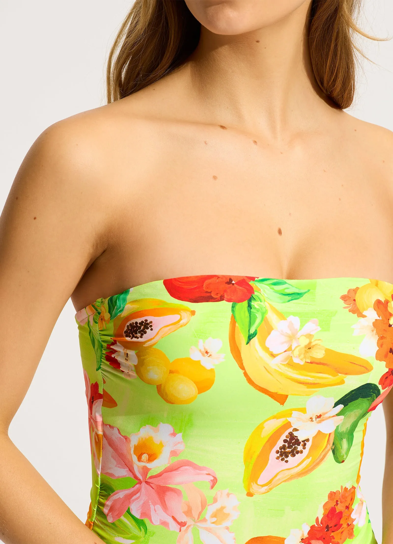 Tropique DD Bandeau One Piece - Aloe Gel sold by Seafolly product image thumbnail 4