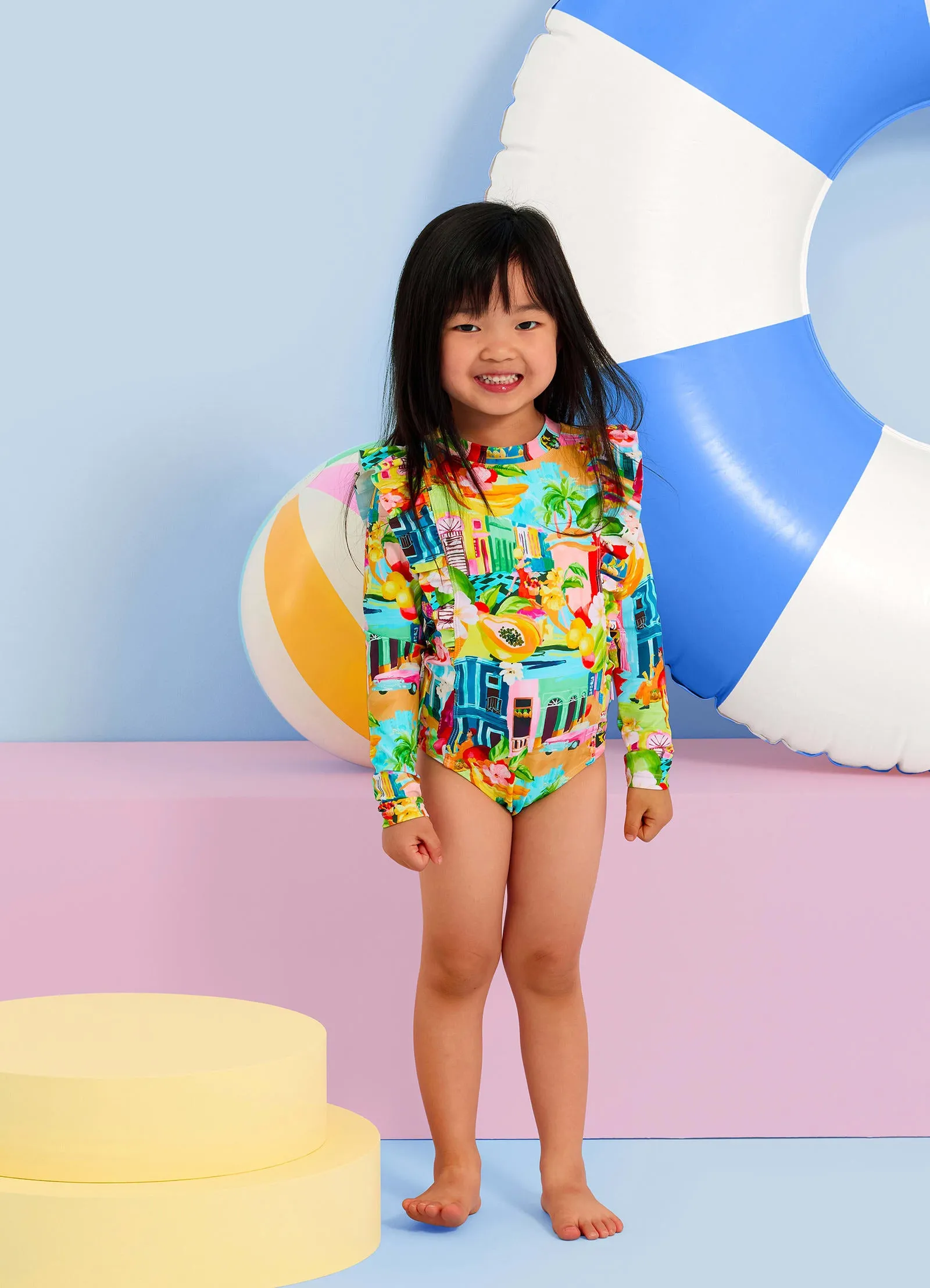 Cuba Frill Paddlesuit - Cuba sold by Seafolly