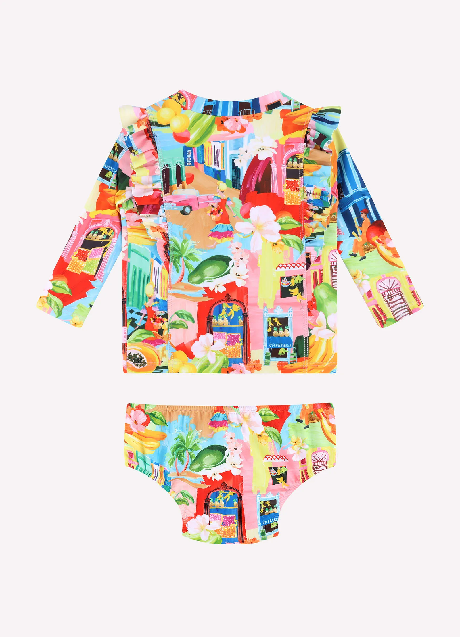 Cuba Frill Rashie Set - Cuba sold by Seafolly product image thumbnail 2