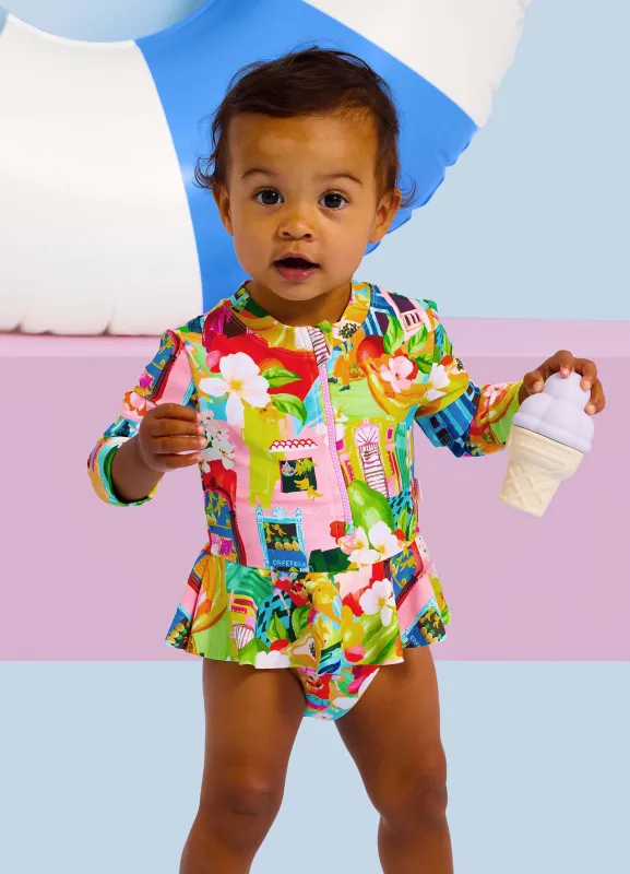 Cuba Flounce Sunsuit - Cuba sold by Seafolly