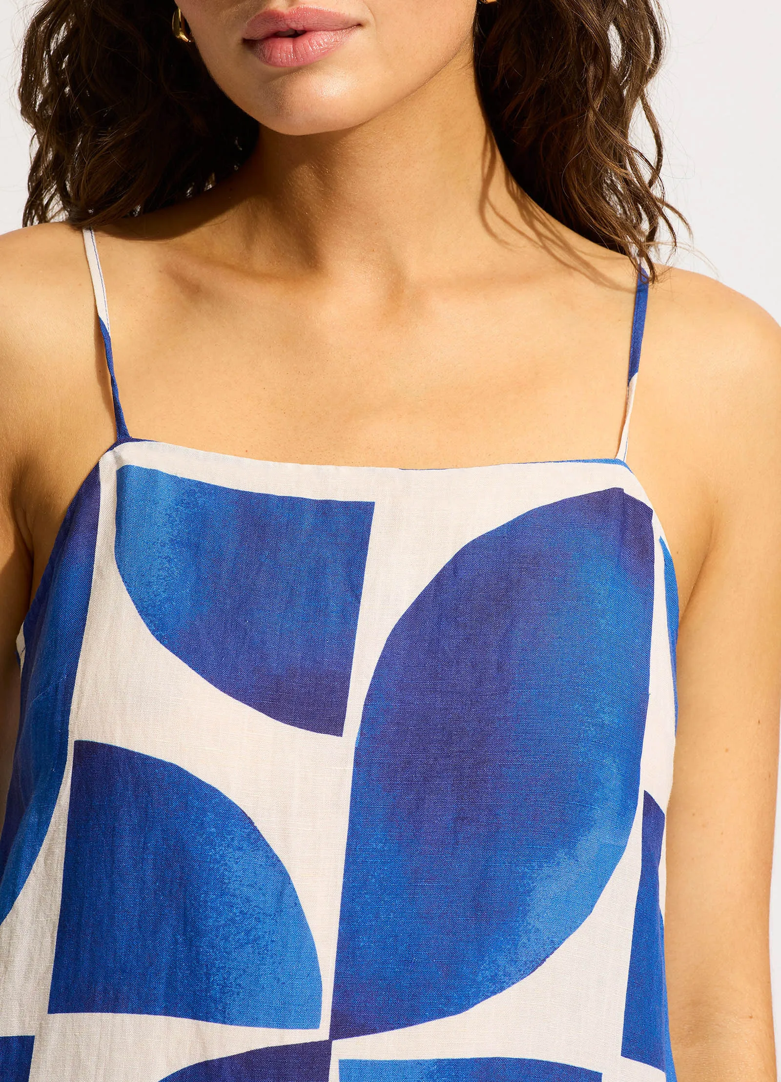 Sunray Bandeau Mini Dress - Ultramarine sold by Seafolly product image thumbnail 4