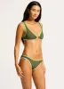 Beach Bound Ring Front Tank Bikini Top - Khaki sold by Seafolly