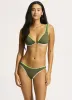 Beach Bound Ring Front Tank Bikini Top - Khaki sold by Seafolly