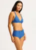 Oasis Belted Hollywood Boyleg Bikini Bottom - Ultramarine sold by Seafolly