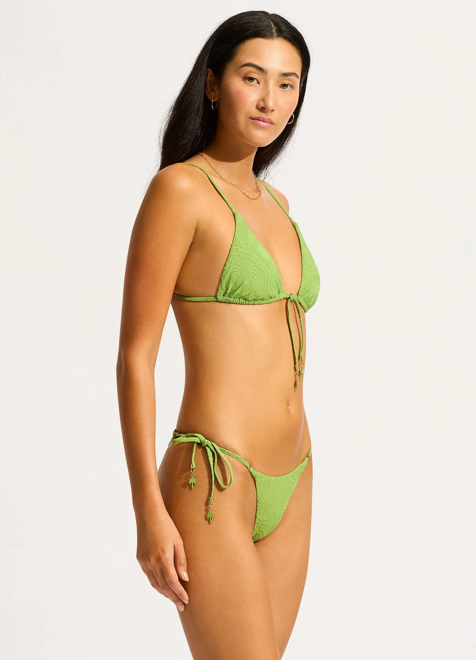 Oasis Slide Triangle Bikini Top - Sage sold by Seafolly product image thumbnail 3