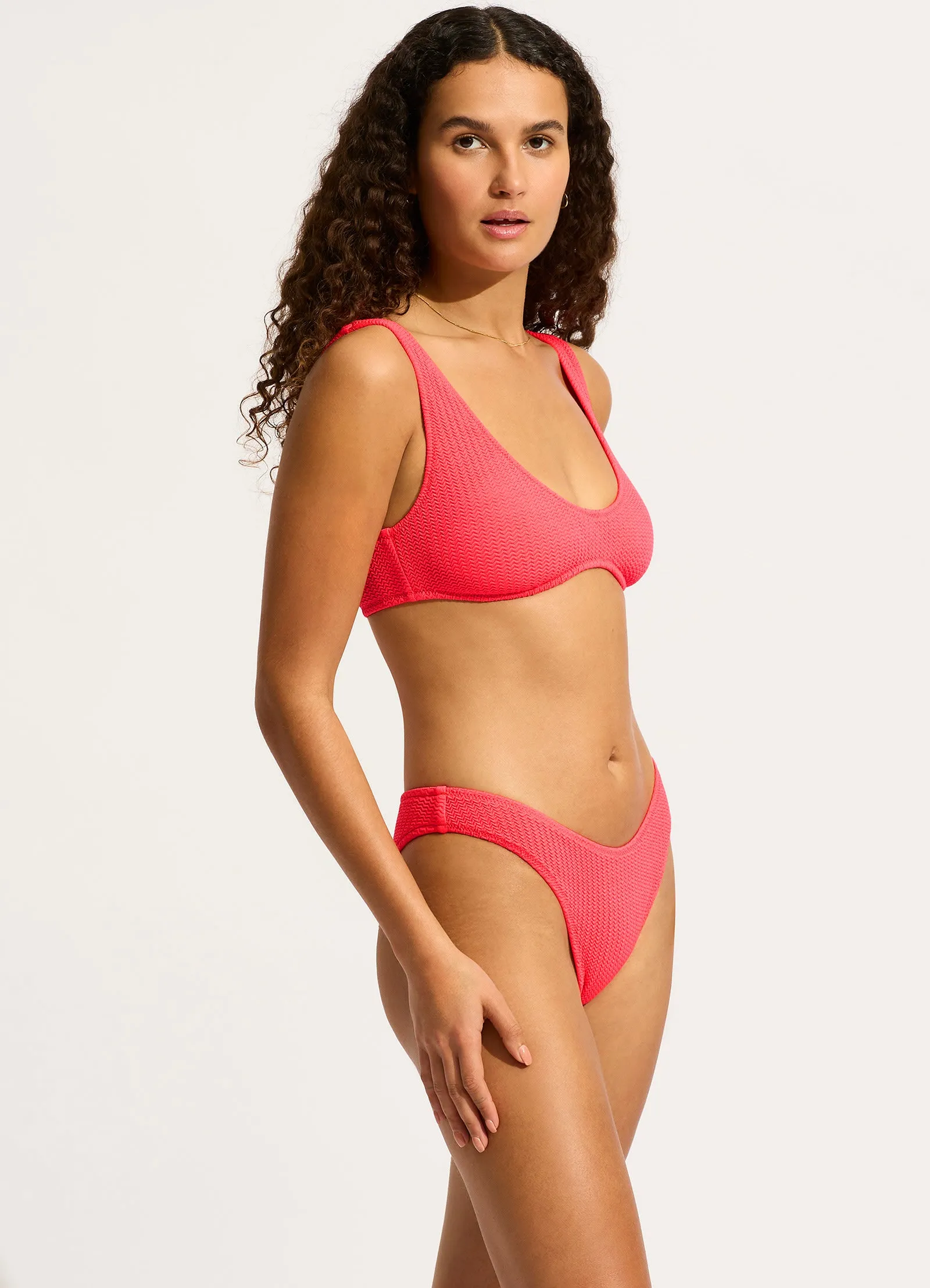 Sea Dive Multi Fit Longline Bikini Top - Snapdragon sold by Seafolly product image thumbnail 3