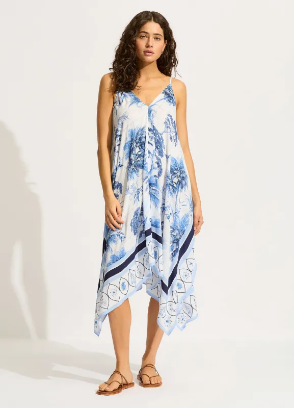 Marbella Scarf Dress - White sold by Seafolly