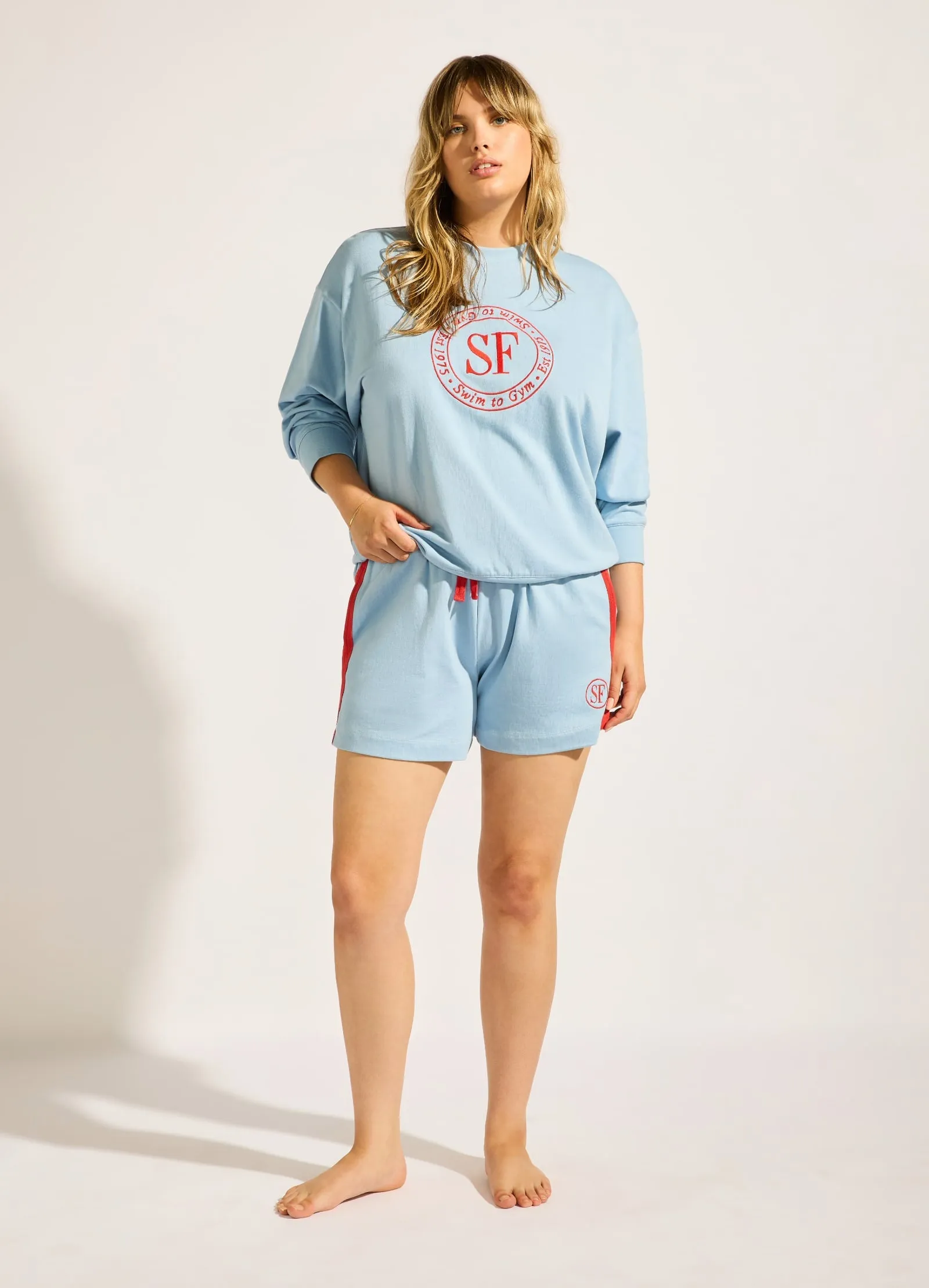 Heritage Jumper - Powder Blue sold by Seafolly