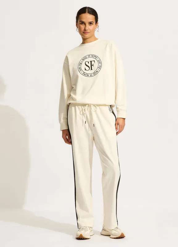 Heritage Sweat Pants  - Ecru sold by Seafolly