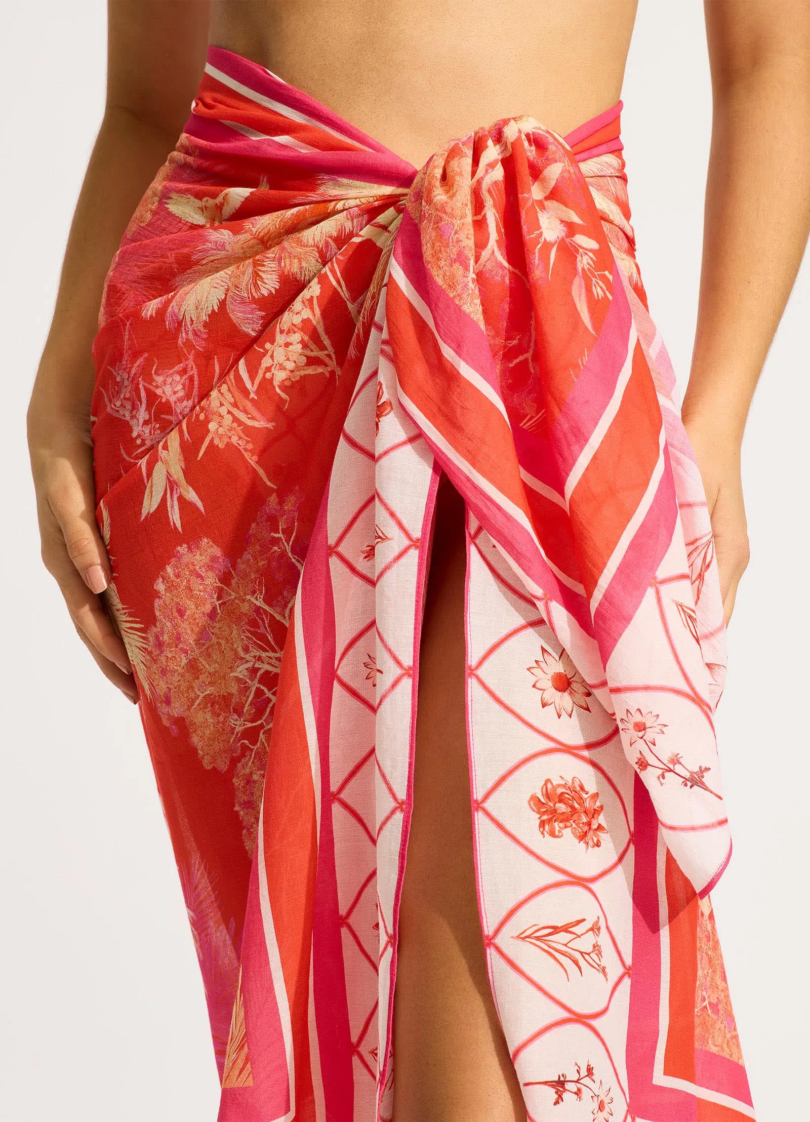 Marbella Sarong - Flame sold by Seafolly product image thumbnail 4