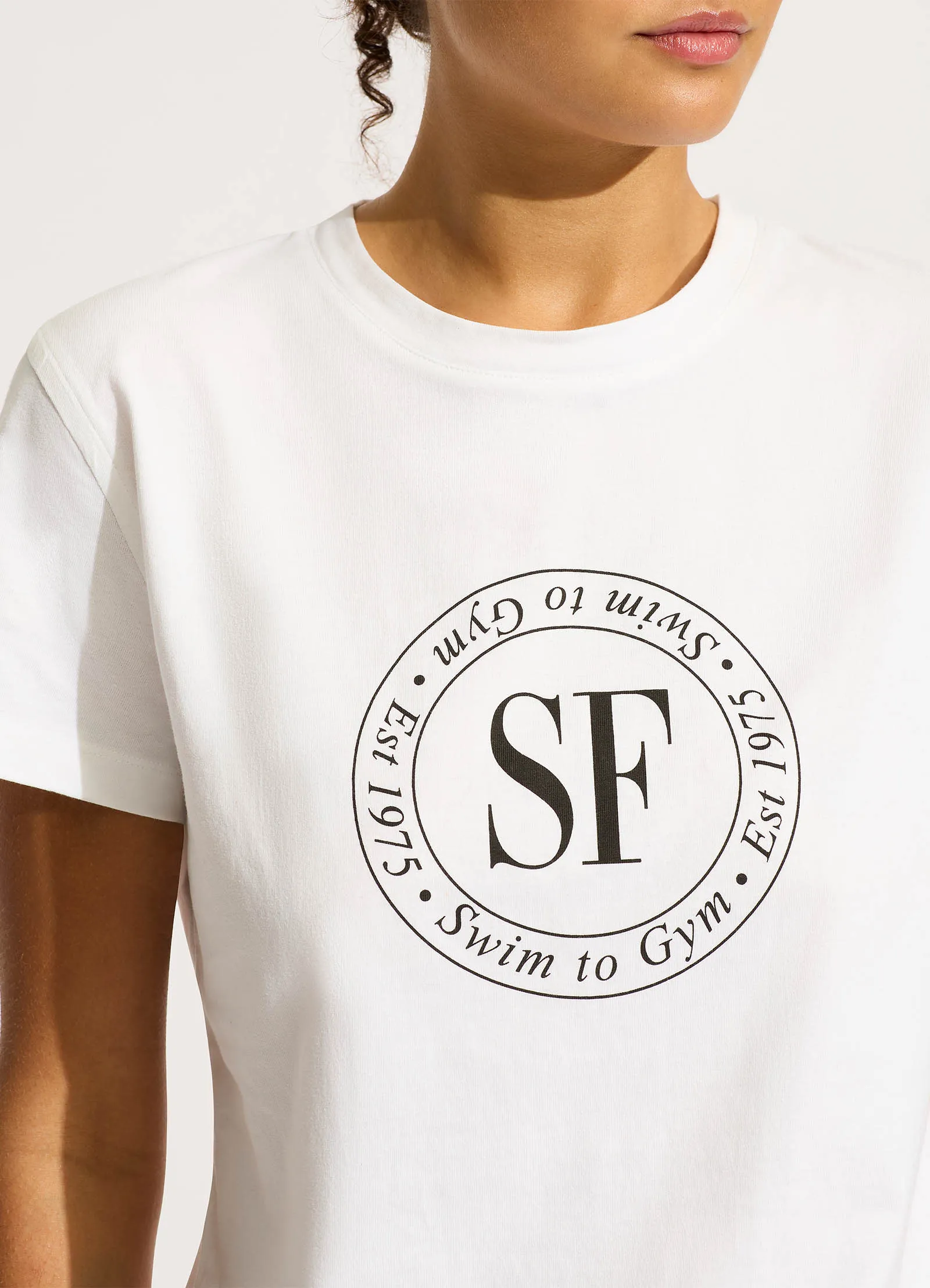 Heritage T-Shirt - White sold by Seafolly product image thumbnail 5