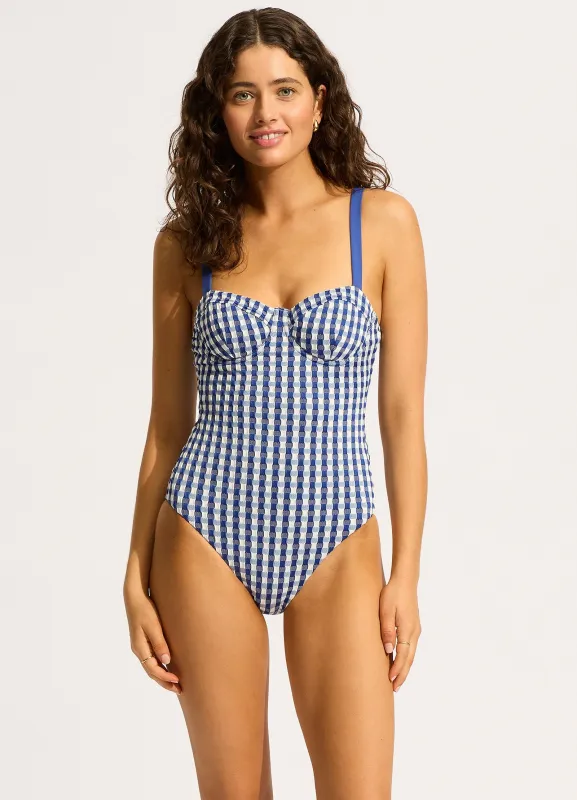 Bella Underwire One Piece - Ultramarine made by Seafolly