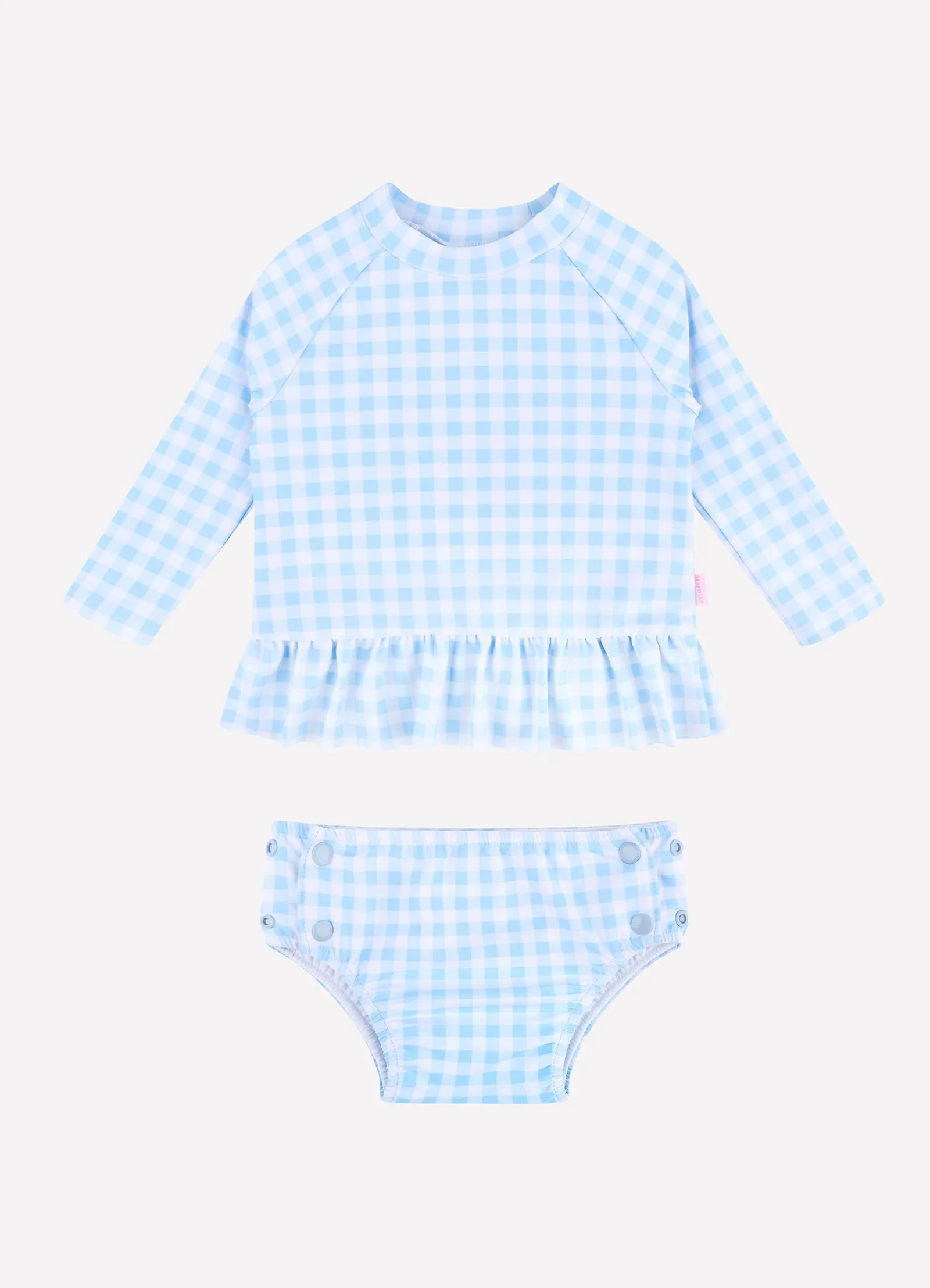 Gingham Rashie Set - Placid Blue sold by Seafolly product image thumbnail 3