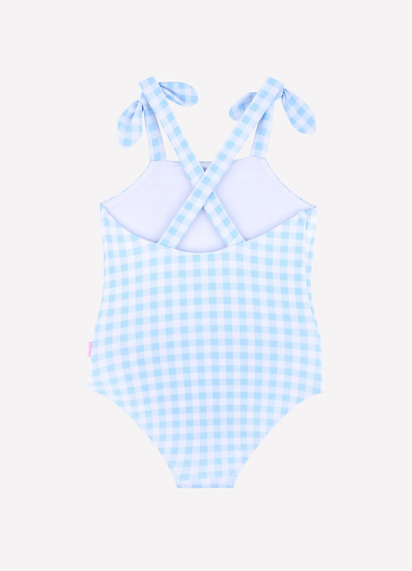 Gingham Bow One Piece - Placid Blue sold by Seafolly product image thumbnail 4