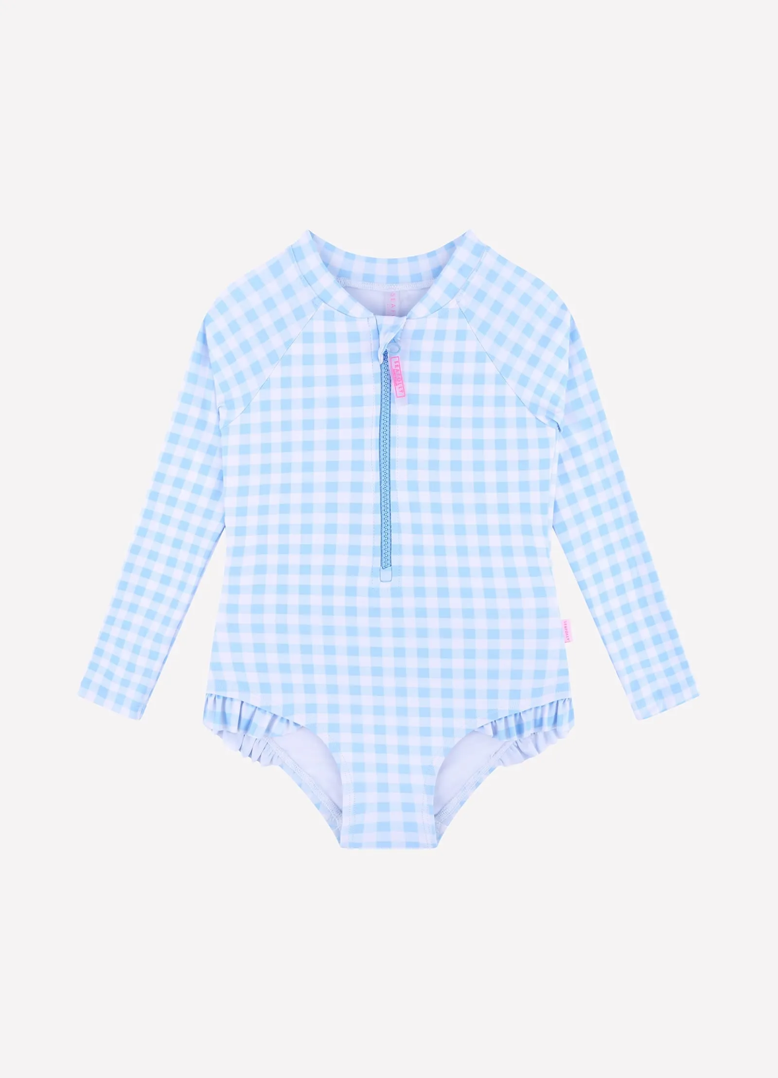 Gingham Sunsuit - Placid Blue sold by Seafolly product image thumbnail 3