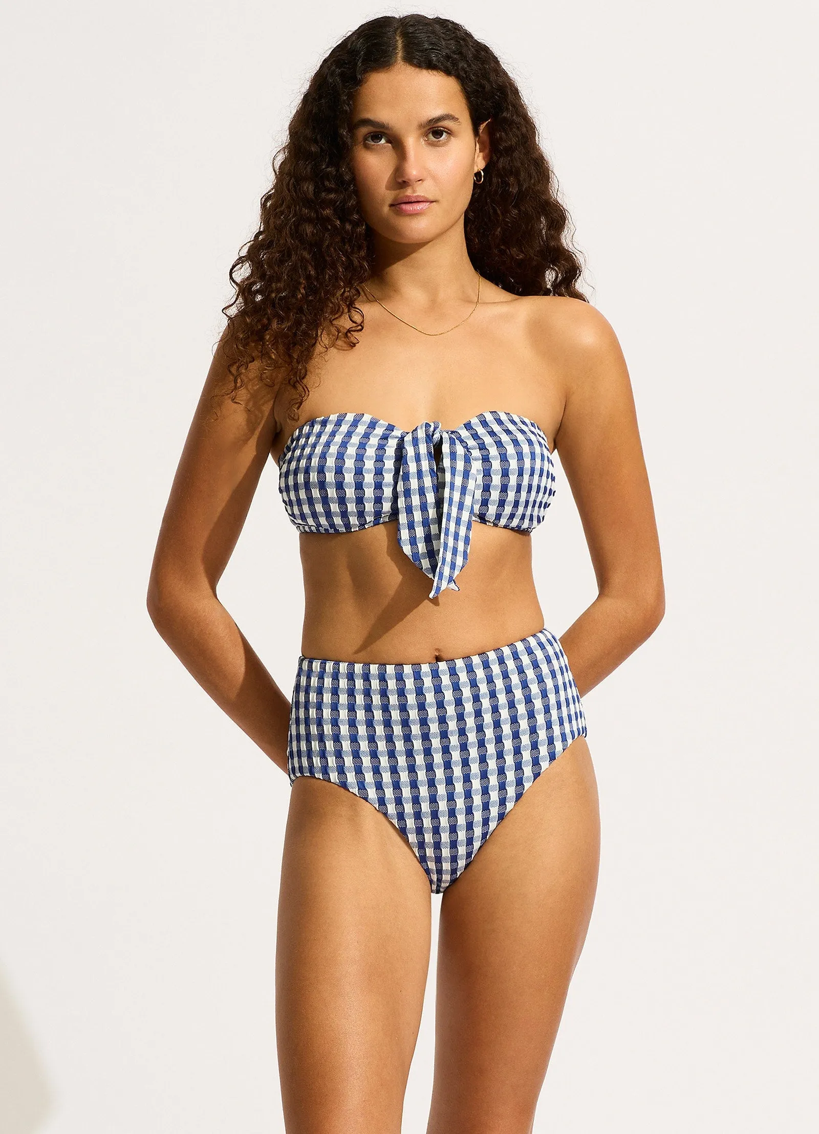 Bella Bandeau Bikini Top - Ultramarine sold by Seafolly