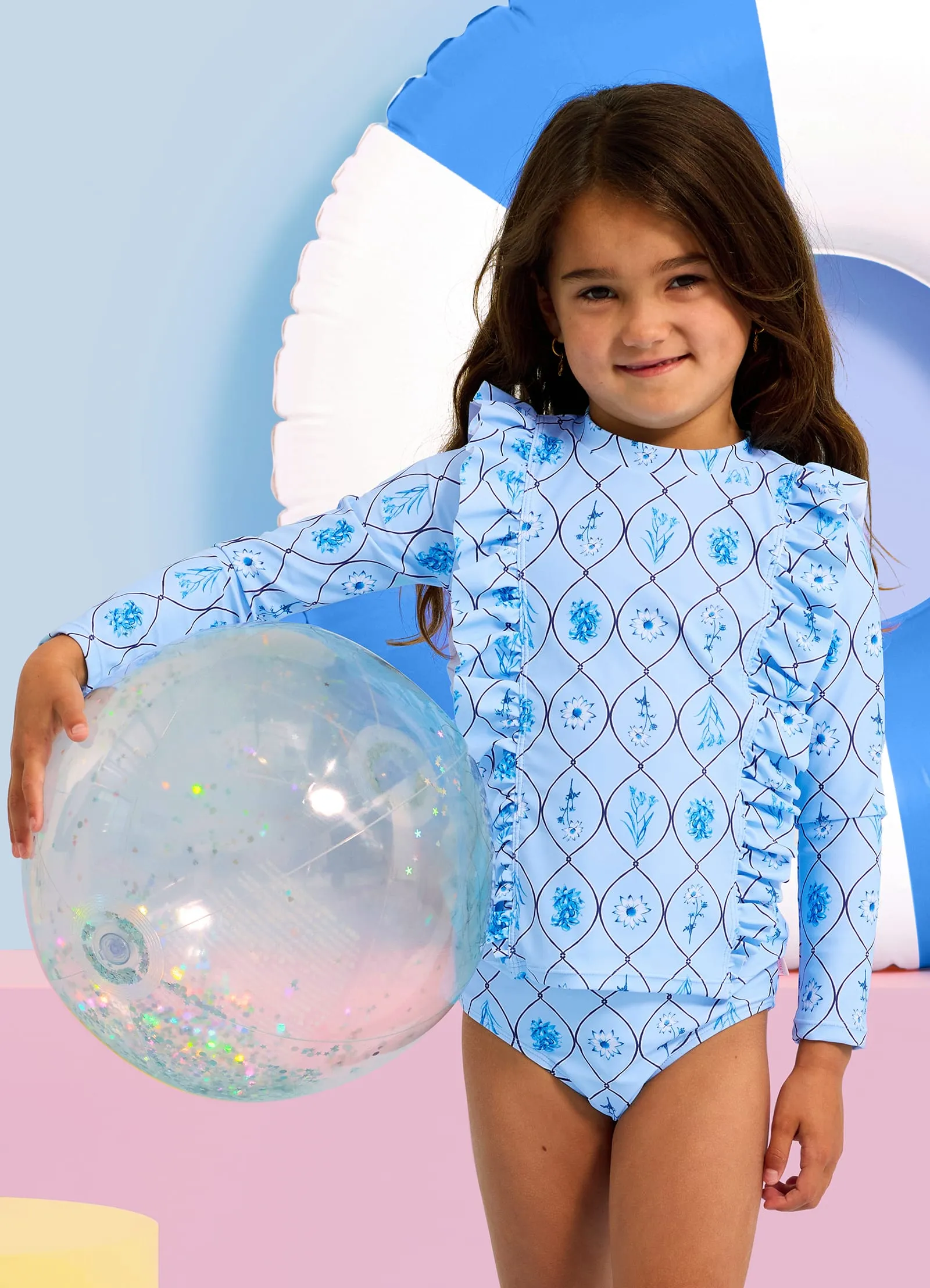 Marbella Frill Rashie Set - Marbella sold by Seafolly