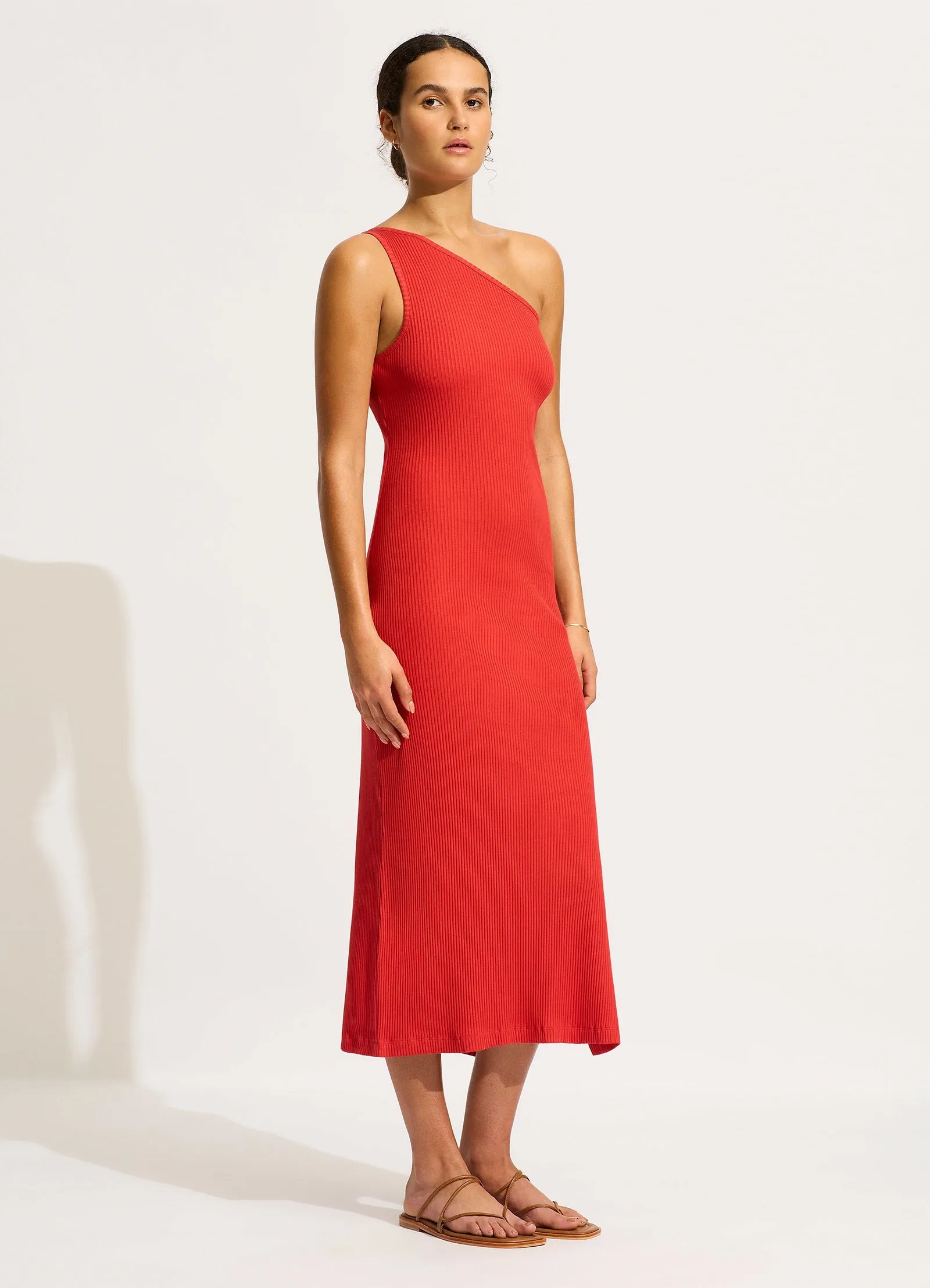 Jersey One Shoulder Dress - Flame sold by Seafolly product image thumbnail 2