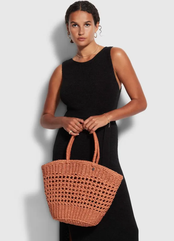 Woven Basket Bag - Bronze sold by Seafolly